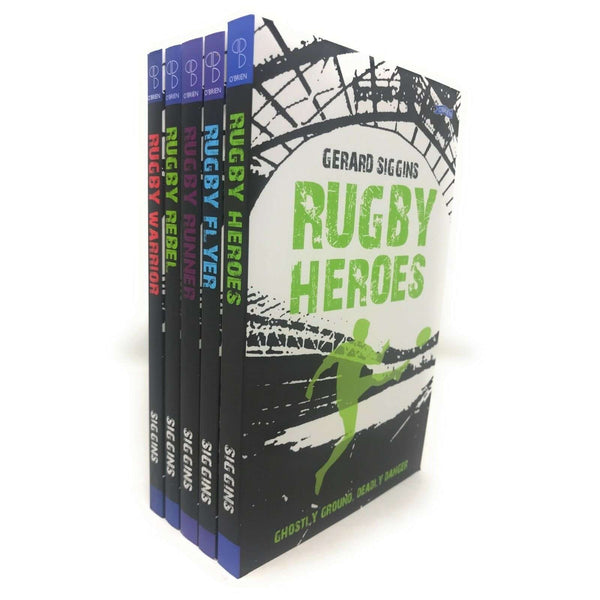 Gerard Siggins Rugby Heroes Series Collection 5 Books Set
