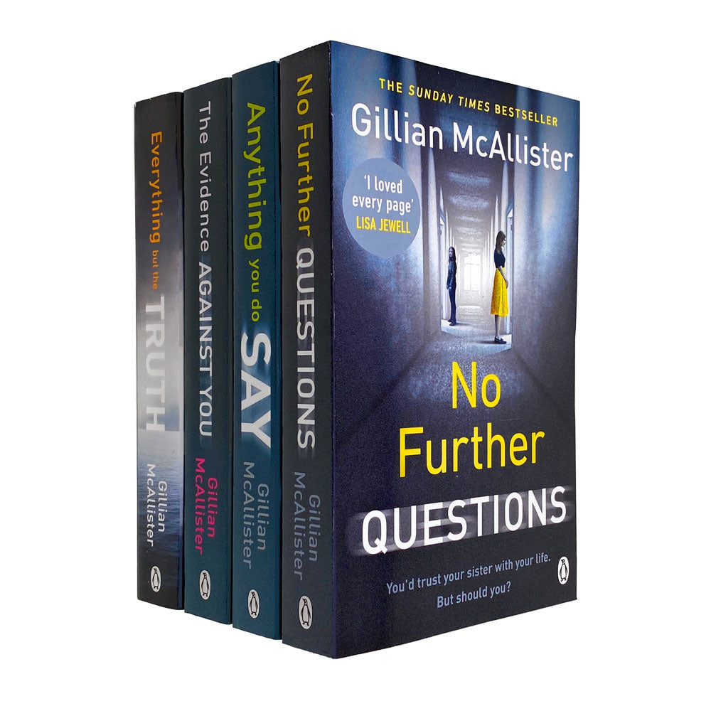 Gillian McAllister 4 Books Collection Set, No Further Questions, Anyth ...