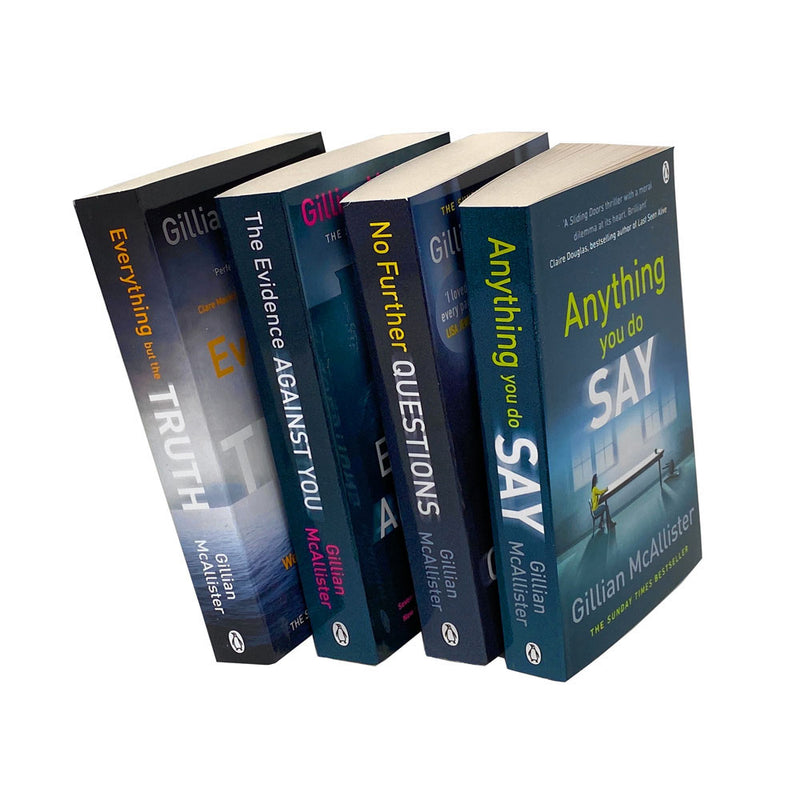 Gillian McAllister 4 Books Collection Set, No Further Questions, Anyth ...