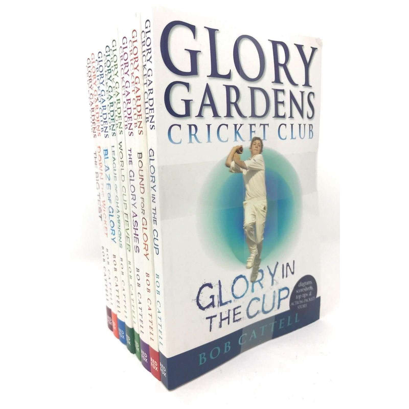 Glory Gardens Cricket Club Series Bob Cattell 8 Books Collection Set World Cup