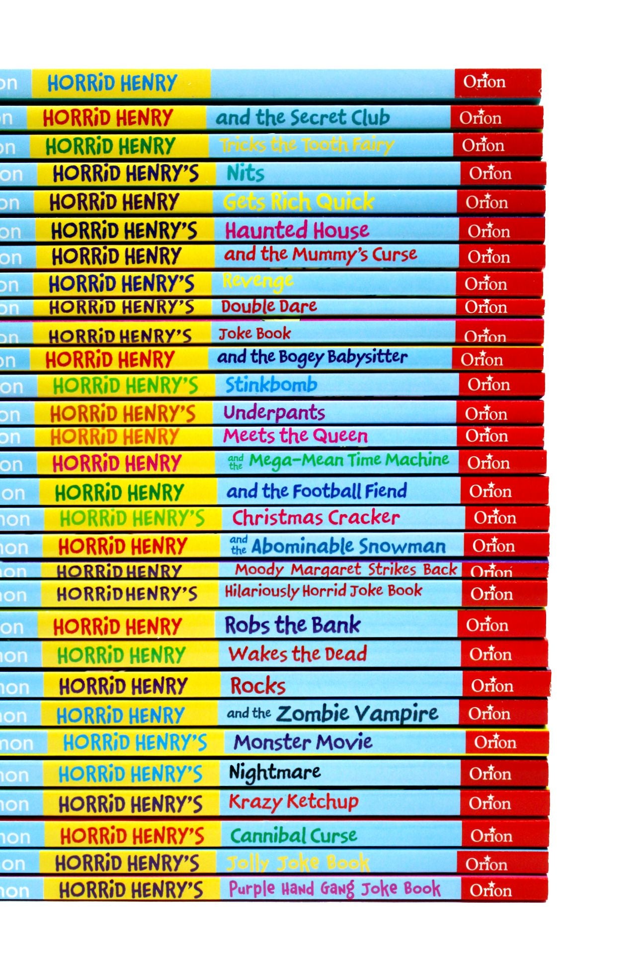 Horrid Henrys Loathsome Library 30 Books Collection Box Gift Set