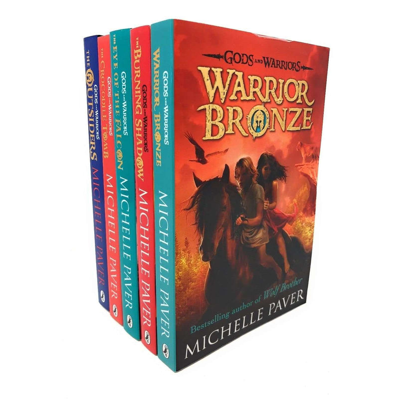 Gods And Warriors 5 Books Set Collection Michelle Paver, Warrior Bronze