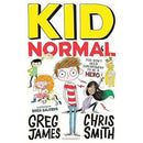 Kid Normal Collection 3 Books Set By Greg James (Kid Normal, The Rogue Heroes, The Shadow Machine)