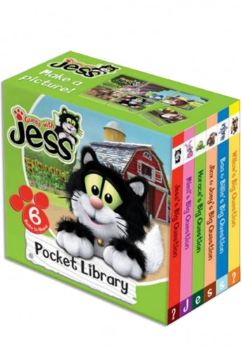 Guess with Jess Pocket little Library Collection 6 Books set
