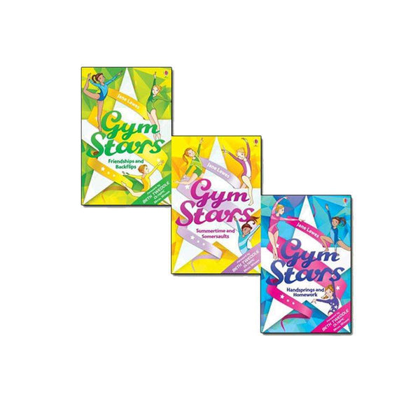 Gym Stars Collection 3 Books Set Pack by Jane Lawes - Friendships and Backflips