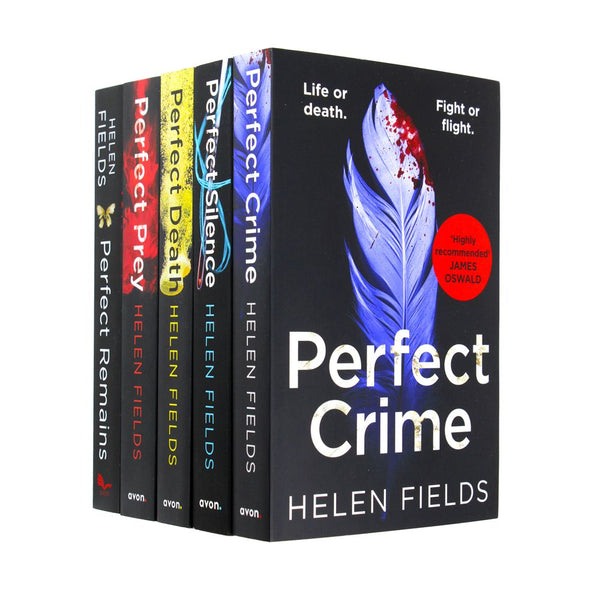 A DI Callanach Thriller 5 Books Set by Helen Fields – Perfect Remains, Perfect Prey & More | Crime, Mystery, Detective, Suspense, Fiction (Ages 12+)