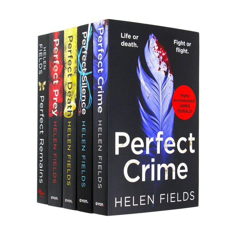 A DI Callanach Thriller 5 Books Set By Helen Fields (Perfect Crime, Perfect Silence, Perfect Death, Perfect Prey, Perfect Remains)