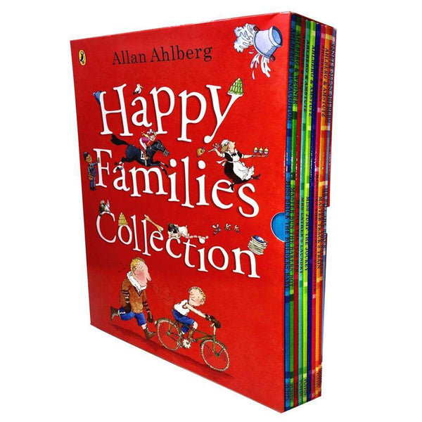 Happy Families Collection 10 Books Box Set By Allan Ahlberg Children Pack