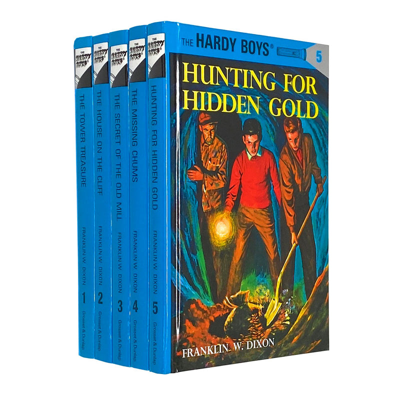 The Hardy Boys Starter Set 5 Books Box Collection By Franklin W. Dixon