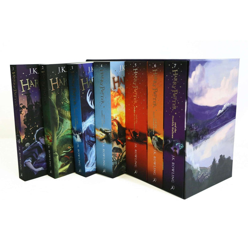 Harry Potter Original all 7 Books for Children Box Set: The Complete  Collection (Children's Hardback) by J.K. Rowling - NSP Mart