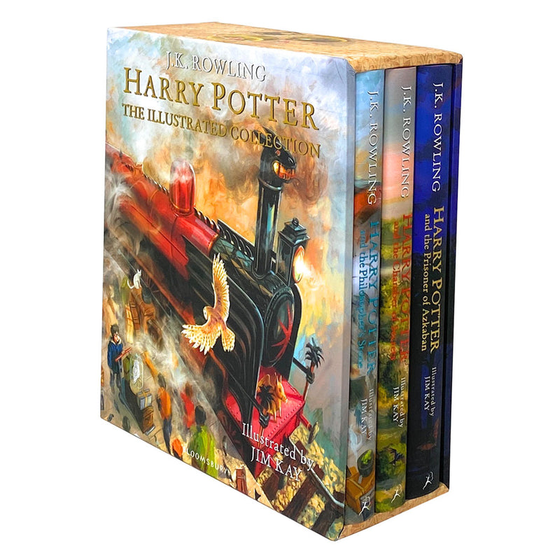 –　Harry　Illustrated　Rowling　Lowplex　Books　Potter　Set　By　The　Collection