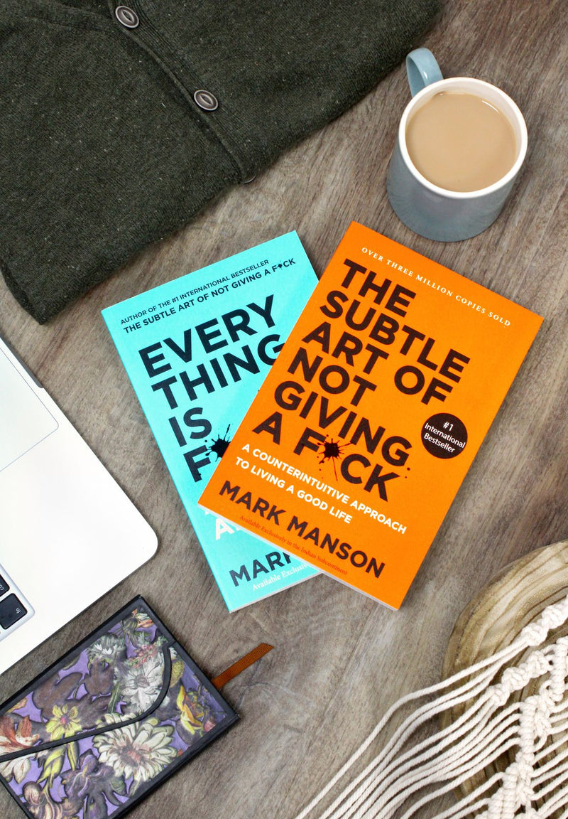 3 Books Collection Set: Everything Is F*cked, The Subtle Art of Not Giving  a F*ck, Unf*ck Yourself by Mark Manson