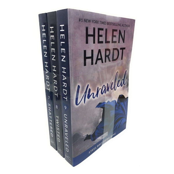 Helen Hardt Steel Brothers Saga 3 Books Set Collection (Books Age 7-9), Twisted