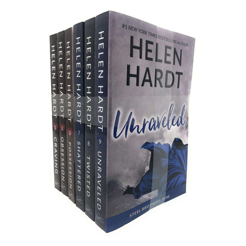 Helen Hardt Steel Brothers Saga 6 Books Set Collection (Books 1-3 & Age 7-9), Craving