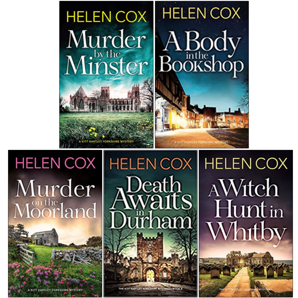 Susan Parry The Kitt Hartley Yorkshire Mysteries Series 5 Books Collection Set By ...