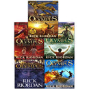Heroes of Olympus 5 Books Collection Set By Rick Riordan includes Lost Hero