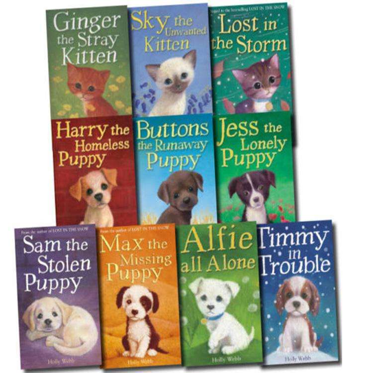 Holly Webb 10 books Collection Set Puppy and kitten Childrens pet RSPCA Pack Series 1
