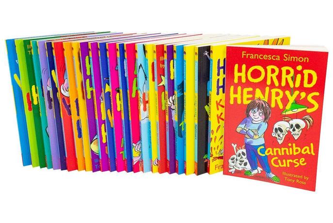 Horrid Henry The Complete Story Collection 24 Books Box Set Pack Francesca Simon