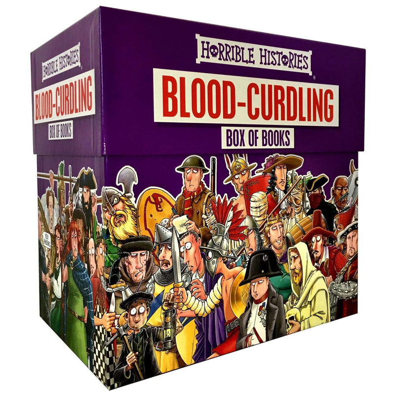 Horrible Histories 20 Book set Collection Blood Curdling History Box Set