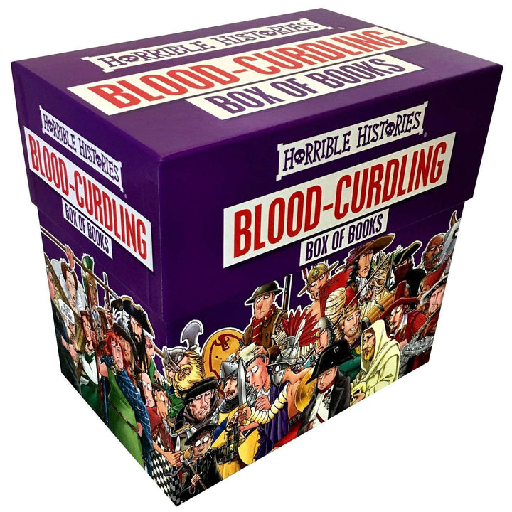 Horrible Histories 20 Book Box Set – Blood-Curdling History Collection by Terry Deary, Fun Educational Children's Books, Engaging Stories for12+ years