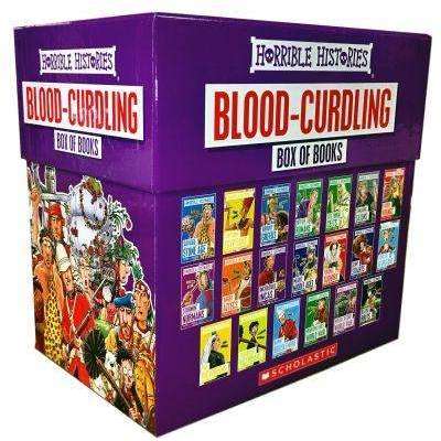 Horrible Histories 20 Book Box Set – Blood-Curdling History Collection by Terry Deary, Fun Educational Children's Books, Engaging Stories for12+ years