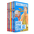 Horrible Histories Series 1 Collection – 8-Book Set by Terry Deary: Fun & Educational History Books for Kids, Humorous Adventures & Learning Stories