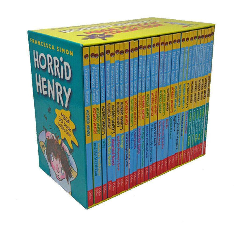 Horrid Henrys Mega 30 Books Collection Set By Francesca Simon