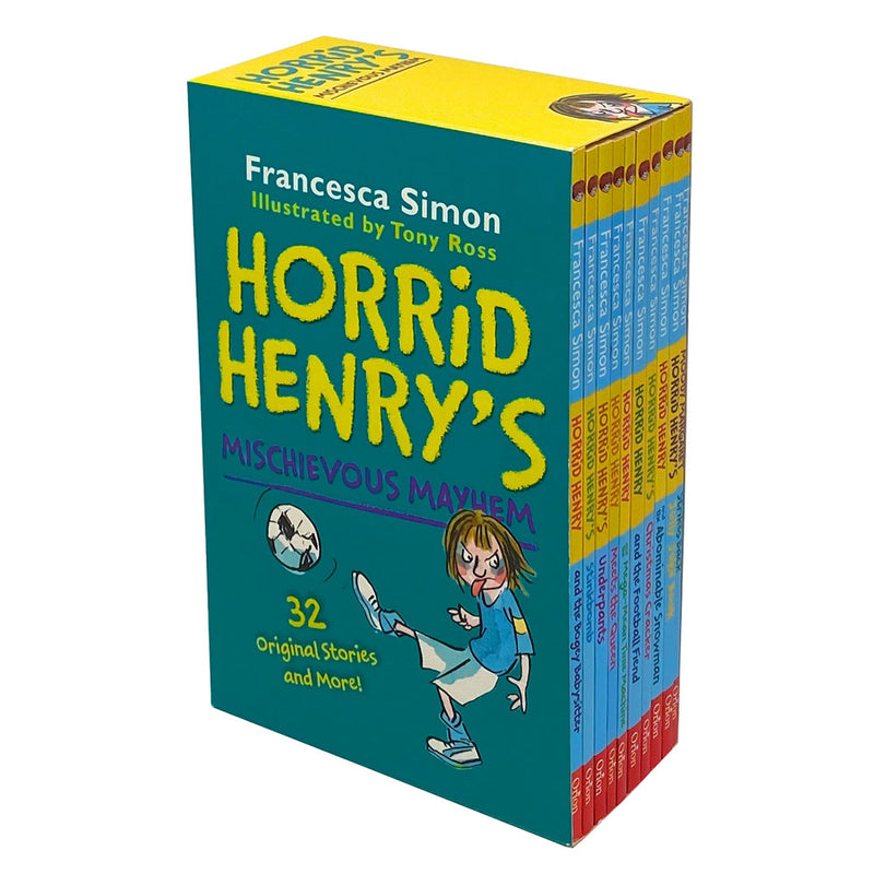 Horrid Henry's Mischievous Mayhem Collection 10 Books Box Set Children Pack