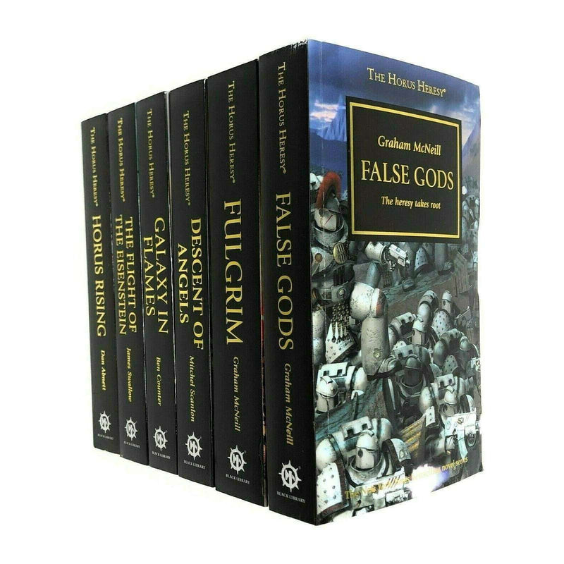 Horus Heresy Series (1-6) Galaxy in Flames False Fulgrim 6 Books Collection Set