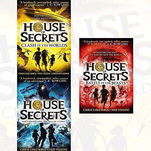 House of Secrets 3 Books Collection Set By Chris Columbus and Ned Vizzini