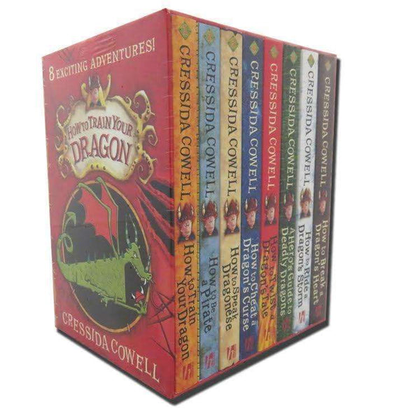How to Train Your Dragon Collection 8 Books Box Set Cressida Cowell