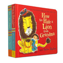 How To Hide a Lion 2 Board Books Children Collection Set By Helen Stephens