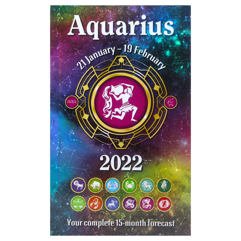Your Horoscope 2022 Book Aquarius 15 Month Forecast- Zodiac Sign, Future Reading