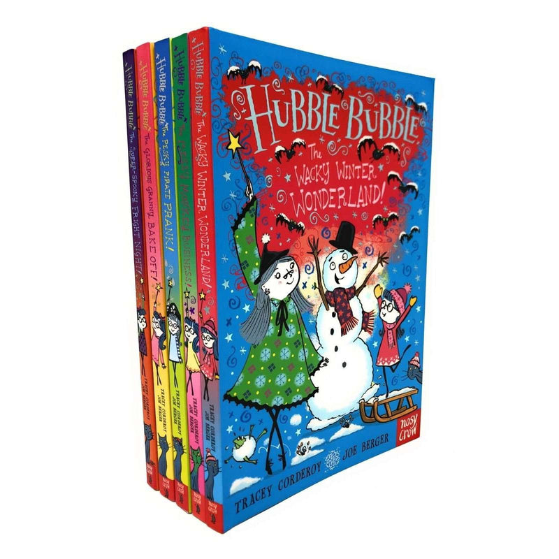 Hubble Bubble Series Tracey Corderoy 5 Books Collection Set Wacky Winter Wonderland