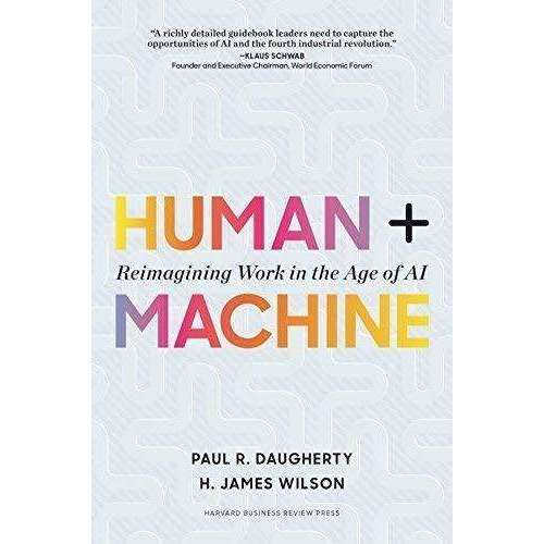 Human + Reimagining Work in the Age of AI Machine Hardback