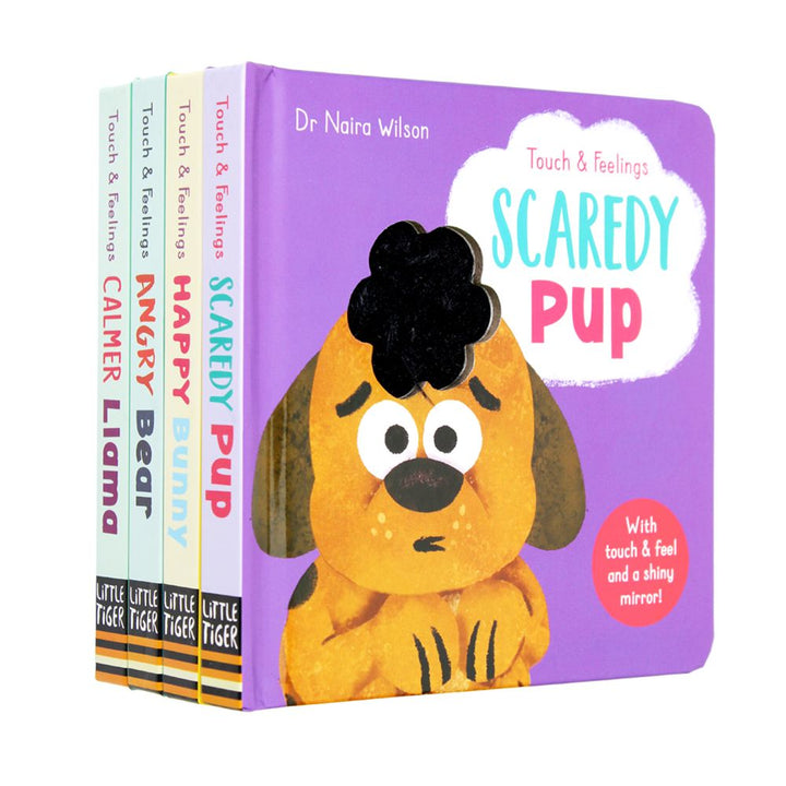 My First Behaviours Touch & Feelings 4-Book Gift Set by Dr Naira Wilson | Board Books for Toddlers – Early Learning, Emotions & Family Education