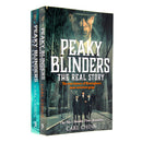 Peaky Blinders 2 Books Set Collection The Real Story of Birminghams Most Notorious Gangs & The Legacy  by Carl Chinn