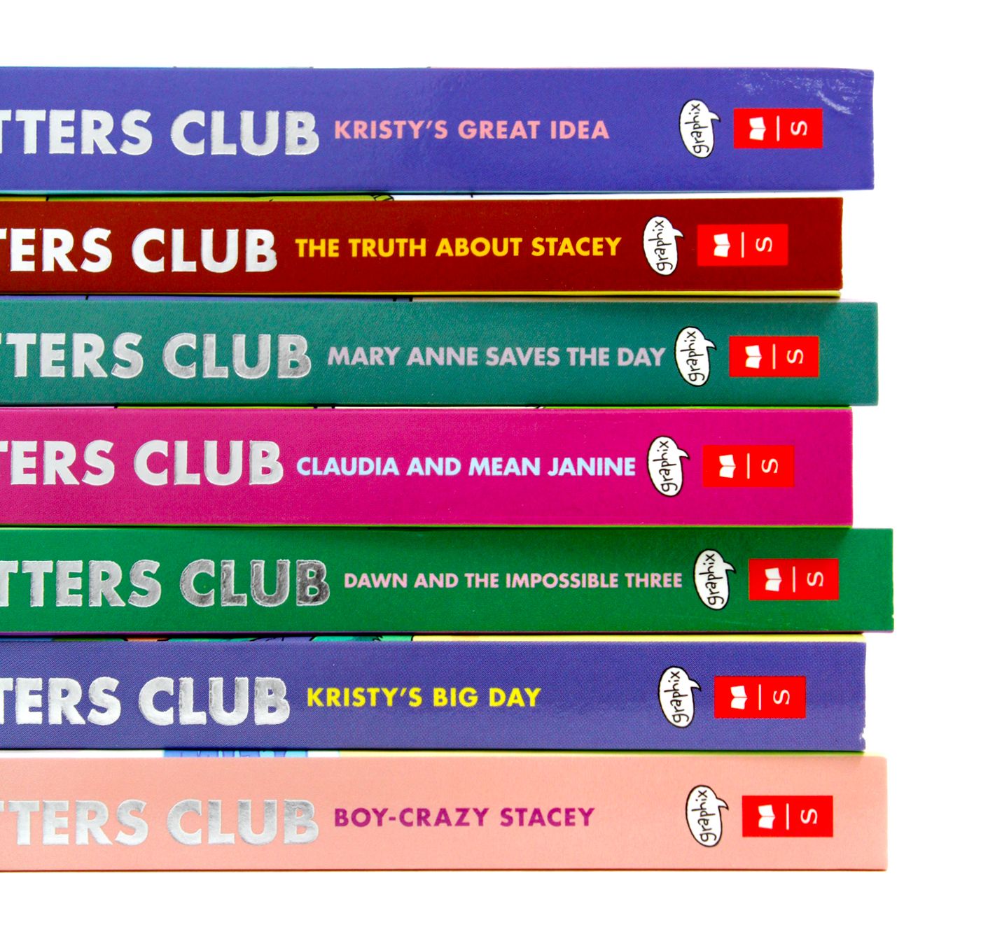 The Baby-Sitters Club Graphic Novels 7 Books Set Collection by Ann