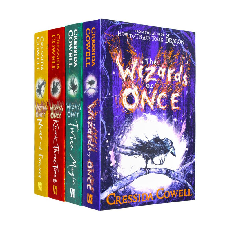 Wizards of Once Series 4 Books Collection Set By Cressida Cowell