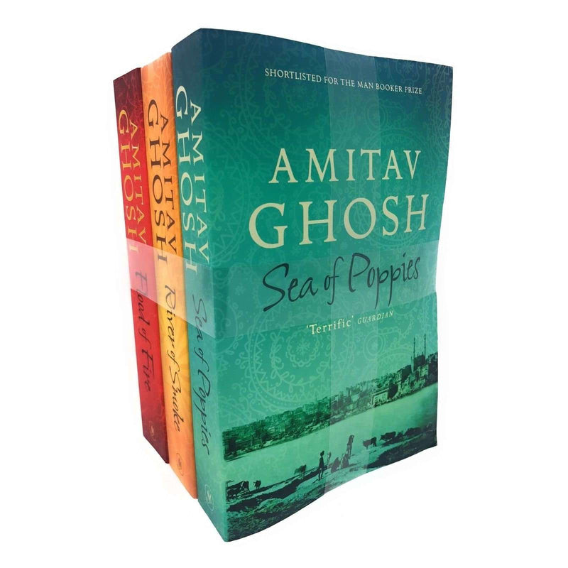 Ibis Trilogy Series 3 Books Set Collection Amitav Ghosh, Sea Of Poppies