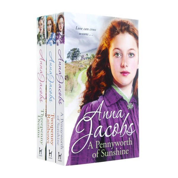 Anna Jacobs The Irish Sisters 3 Books Set Collection Inc Twopenny Rainbows