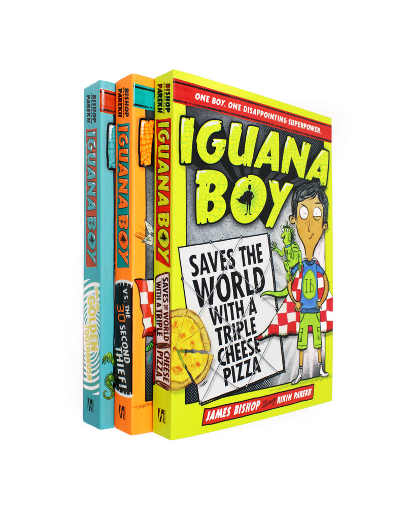 Iguana Boy Series 3 Books Collection Set By James Bishop