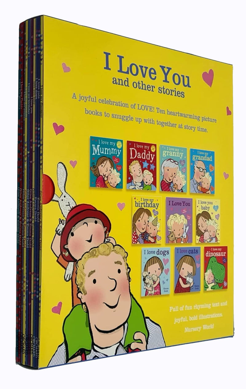I Love You And Other Stories 10 books Set By Emma Dodd