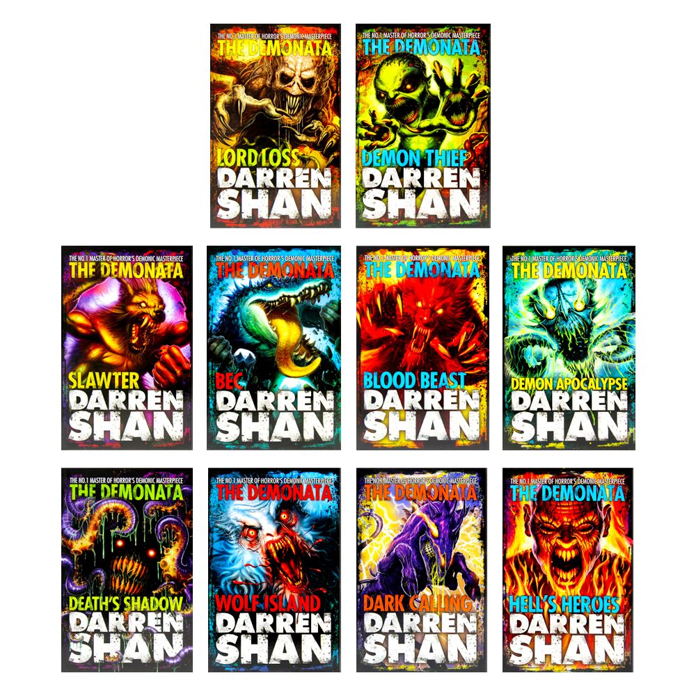 The Darren Shan Demonata Collection 10-Book Set: A Thrilling Fantasy Horror Series for Young Adults & Kids, Packed with Adventure, Suspense & Action!