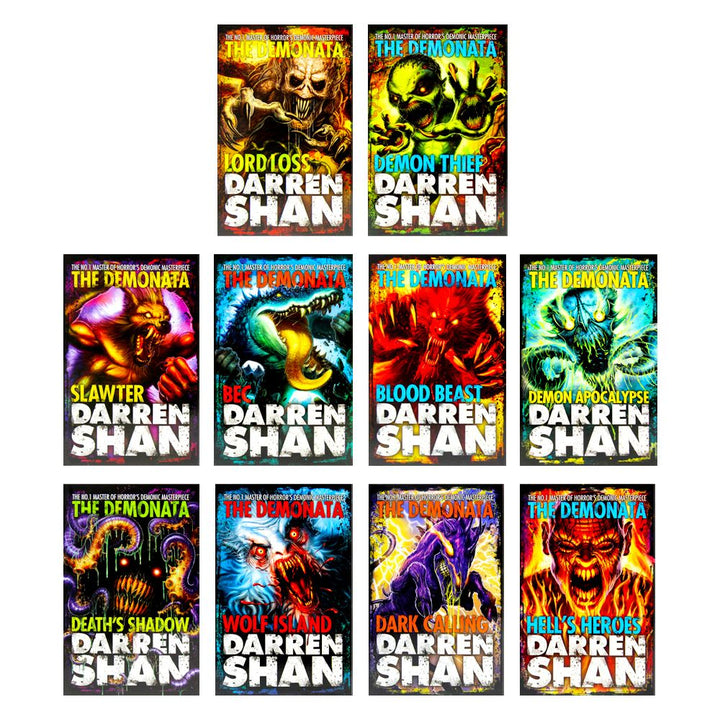 The Darren Shan Demonata Collection 10-Book Set: A Thrilling Fantasy Horror Series for Young Adults & Kids, Packed with Adventure, Suspense & Action!