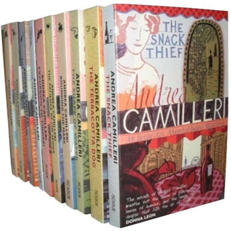 Inspector Montalbano 10 Books Set Collection  by Andrea Camilleri Series 1