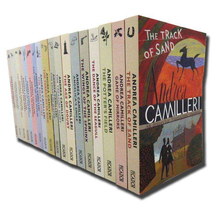 Inspector Montalbano 18 Books Set Collection  By Andrea Camilleri