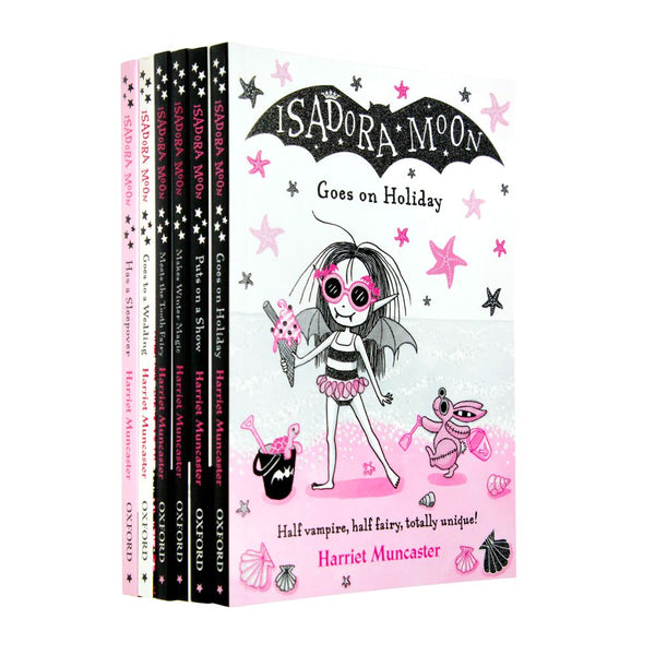 Harriet Muncaster Isadora Moon Series 2 Collection 6 Books Set (meets the Tooth Fairy, Goes to a Wedding, Goes on Holiday & More)