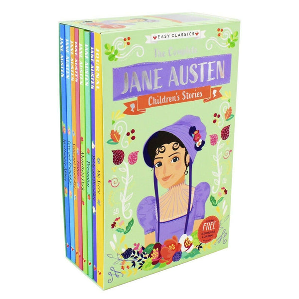 The Complete Jane Austen Children's Stories 8 Books Collection Set Easy Classics