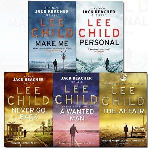 Jack Reacher Series 3 & 4 10 Books Collection Set Lee Child Affair,Never Go Back